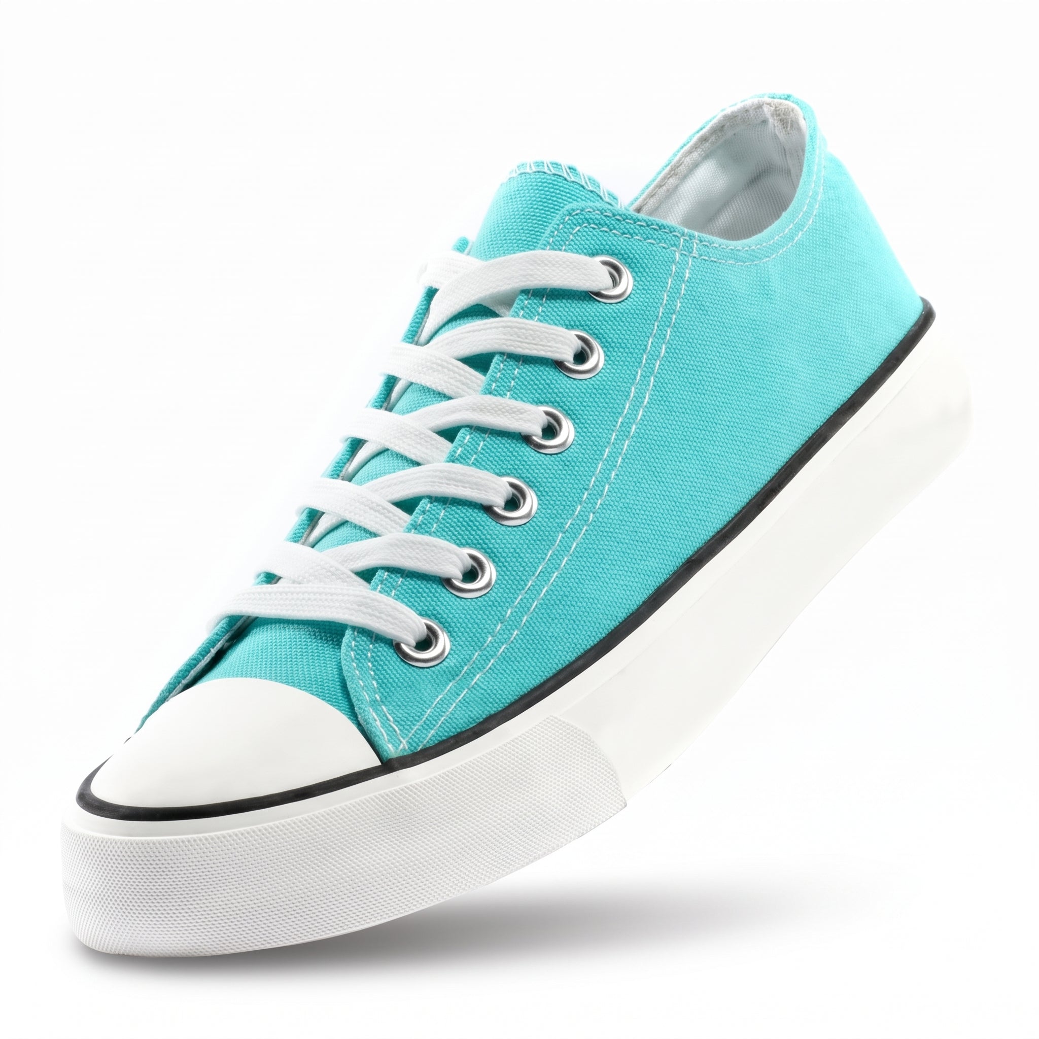 Atlanta Sneakers Club - Unisex Canvas Low-Top Sneakers – Breathable Lightweight Walking Shoes
